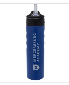 Water Bottle Stainless w/straw